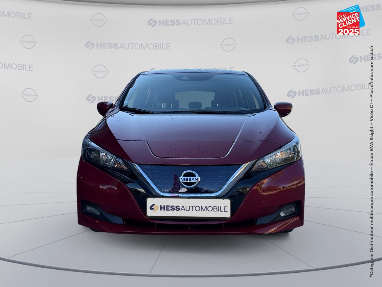 Véhicule d'occasion NISSAN LEAF 150CH 40KWH ACENTA 19.5 SIEGES CHAUF chez Toyota Saint Dizier