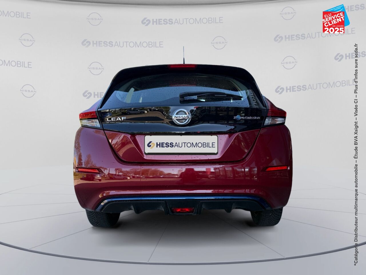 Véhicule d'occasion NISSAN LEAF 150CH 40KWH ACENTA 19.5 SIEGES CHAUF chez Toyota Saint Dizier
