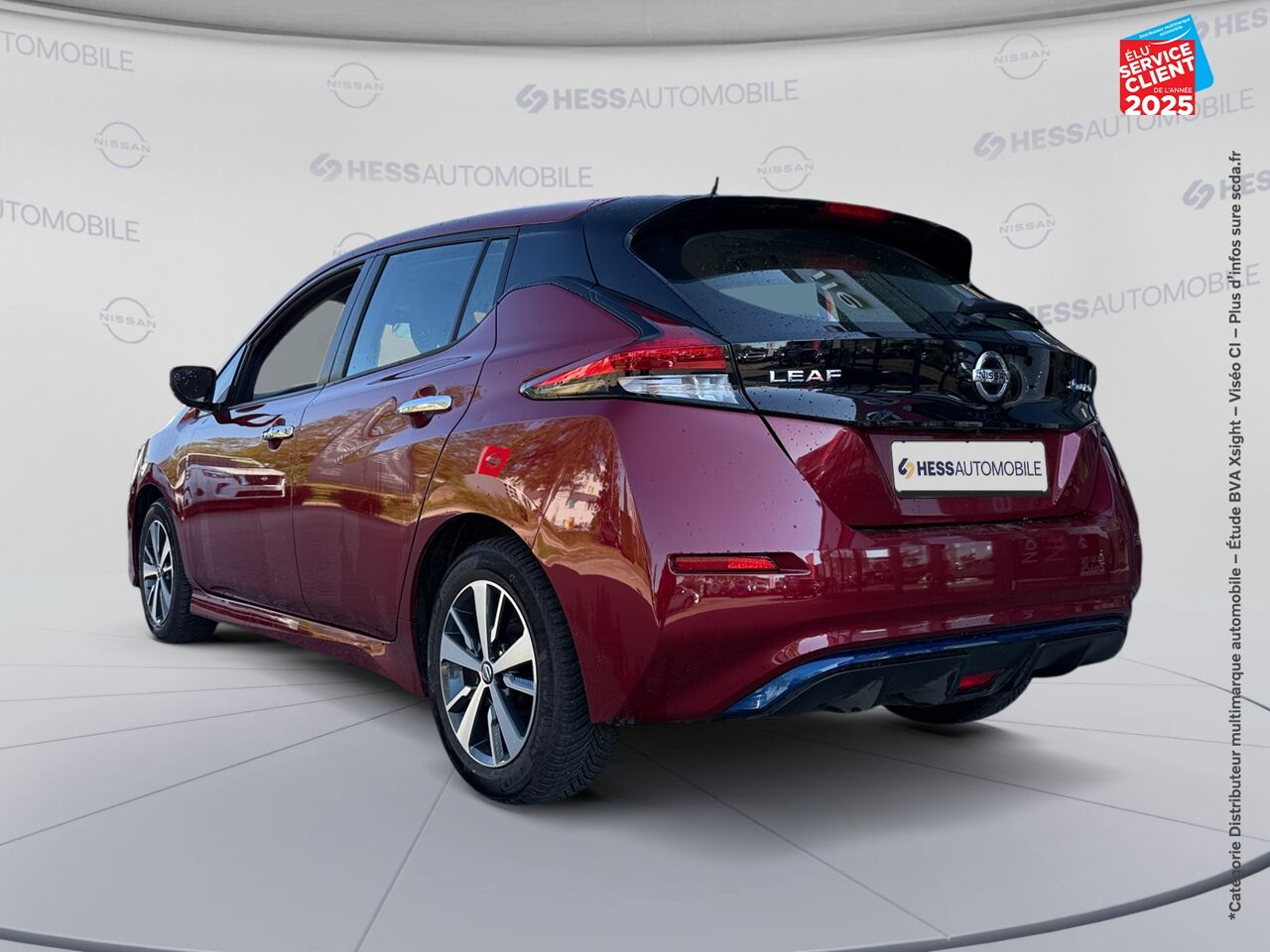 Véhicule d'occasion NISSAN LEAF 150CH 40KWH ACENTA 19.5 SIEGES CHAUF chez Toyota Saint Dizier