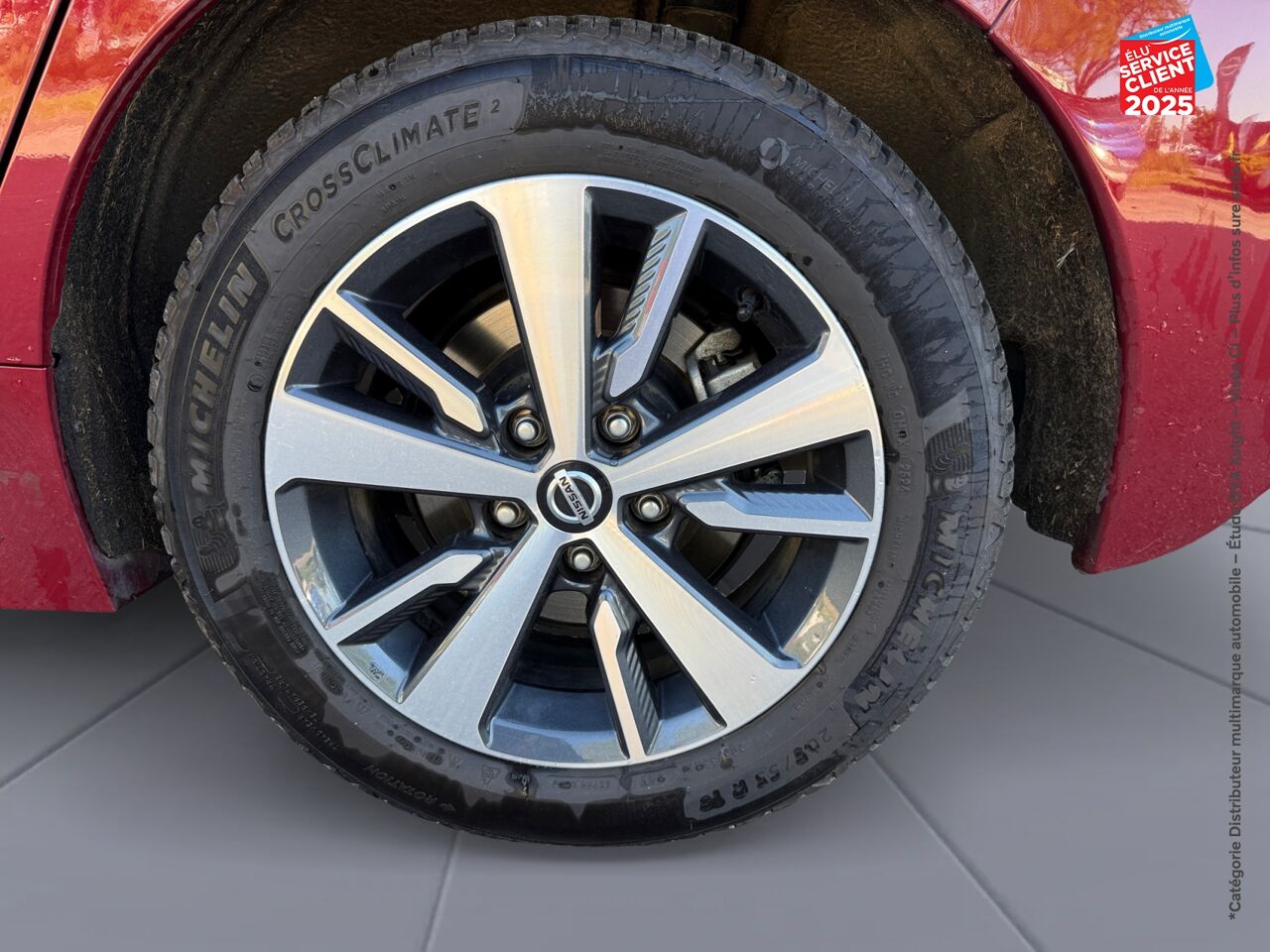 Véhicule d'occasion NISSAN LEAF 150CH 40KWH ACENTA 19.5 SIEGES CHAUF chez Toyota Saint Dizier