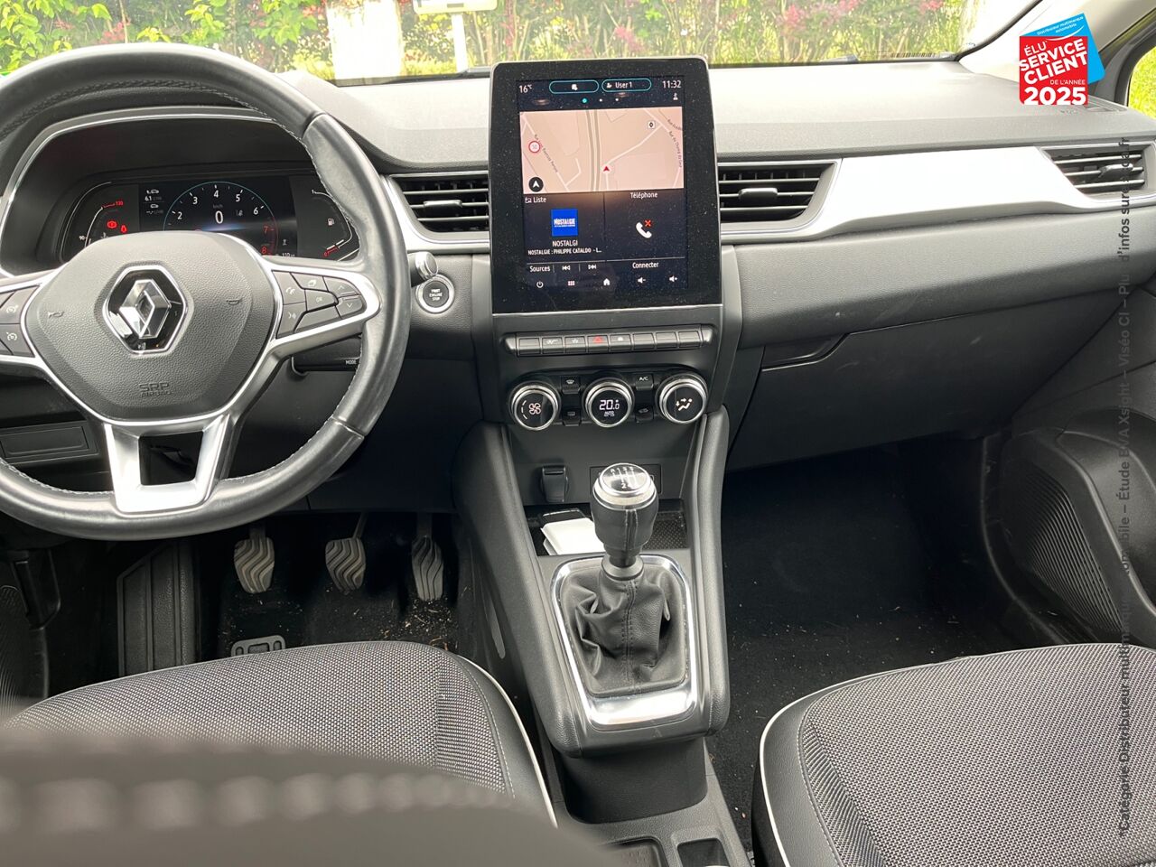 Véhicule d'occasion RENAULT CAPTUR 1.3 TCE 130CH FAP INTENS CAMERA GPS chez Renault Colmar