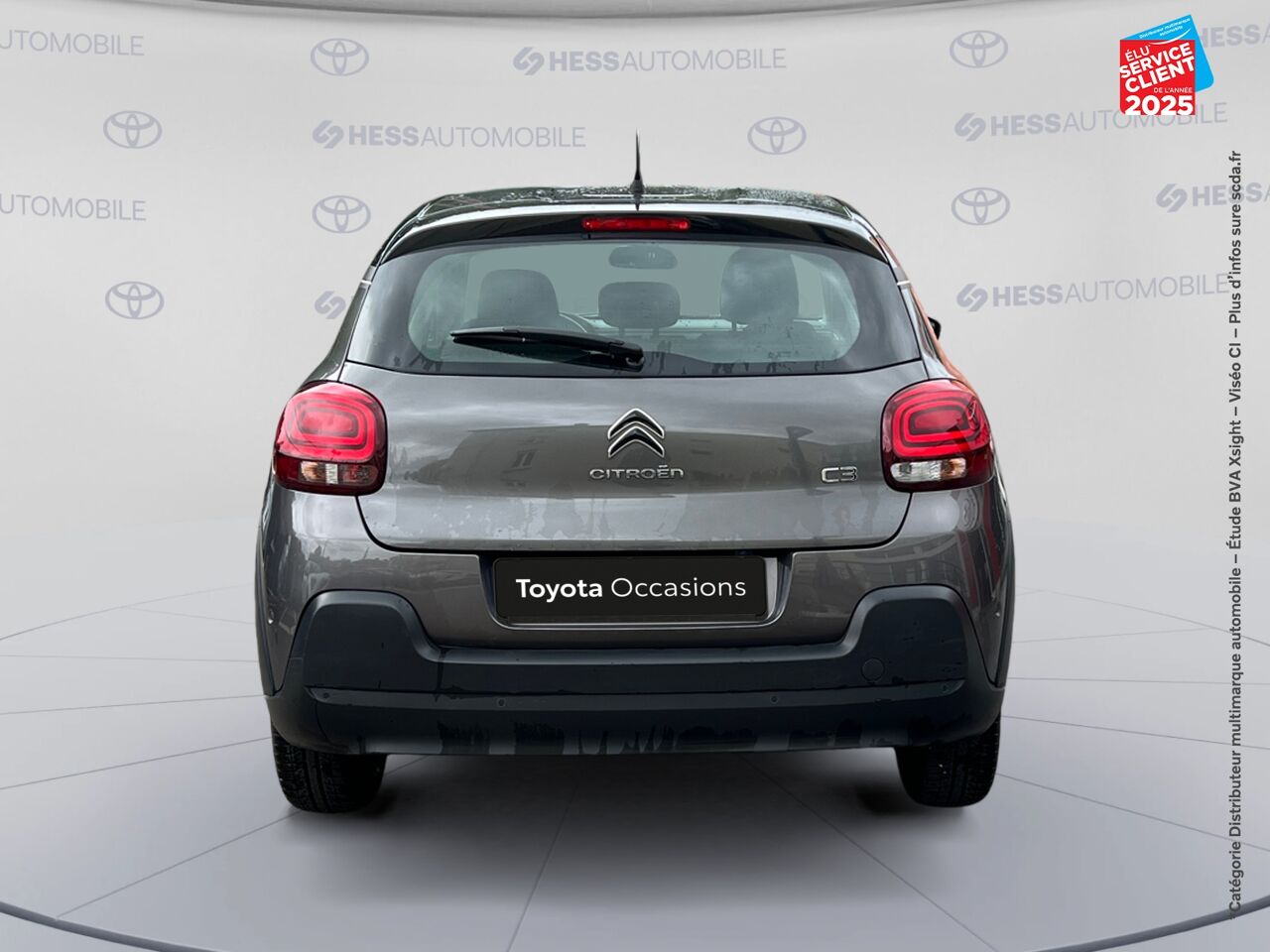 Véhicule d'occasion CITROEN C3 1.2 PURETECH 83CH SS SHINE chez HESS Automobile