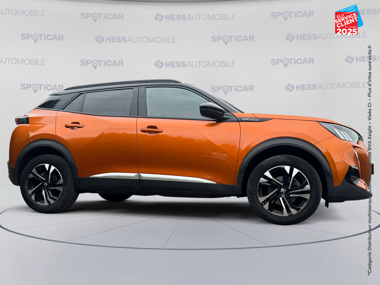 Véhicule d'occasion PEUGEOT 2008 1.2 PURETECH 130CH S/S GT LINE 124G GPS CAMERA CARPLAY chez Opel Metz