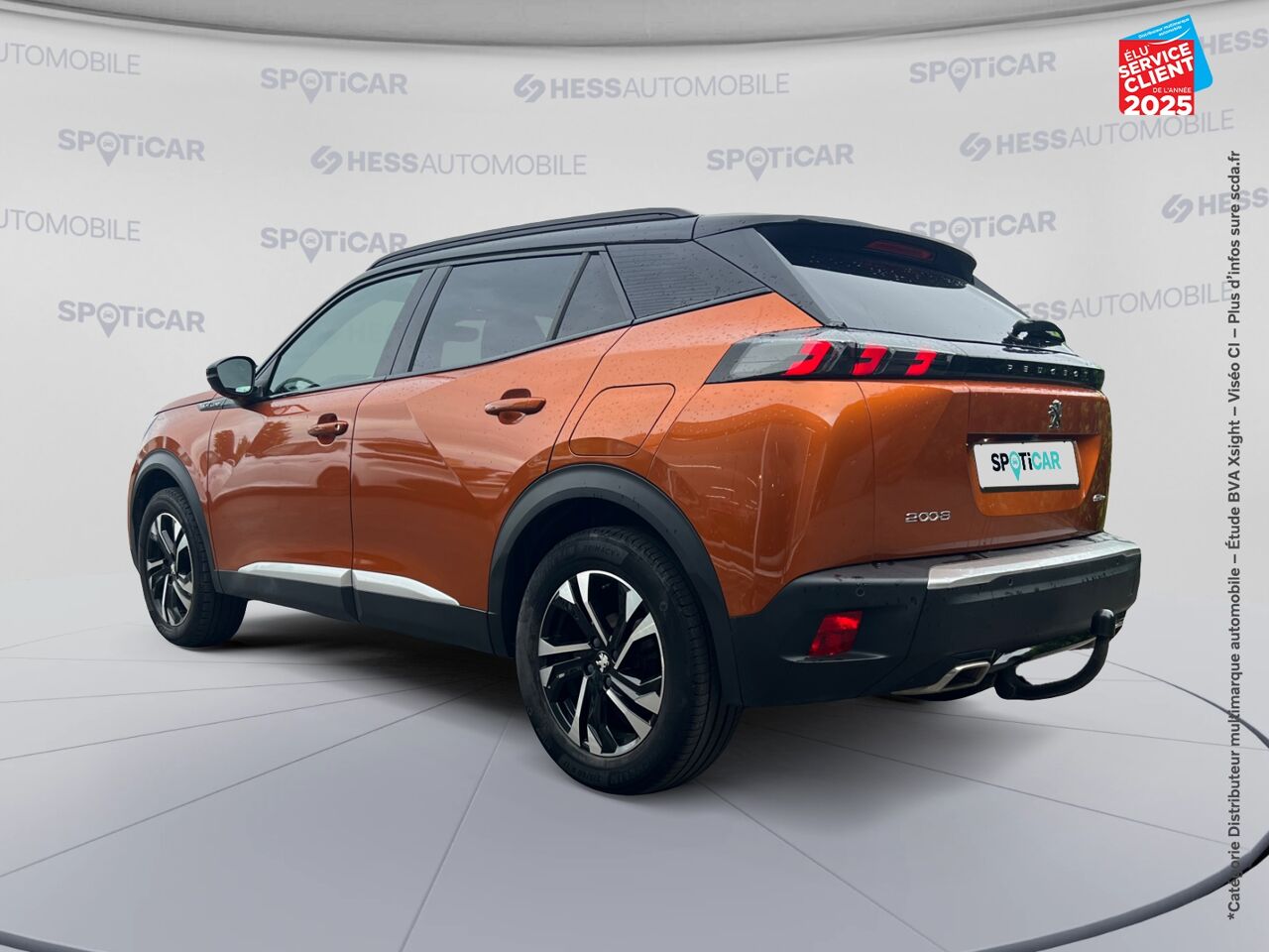 Véhicule d'occasion PEUGEOT 2008 1.2 PURETECH 130CH S/S GT LINE 124G GPS CAMERA CARPLAY chez Opel Metz