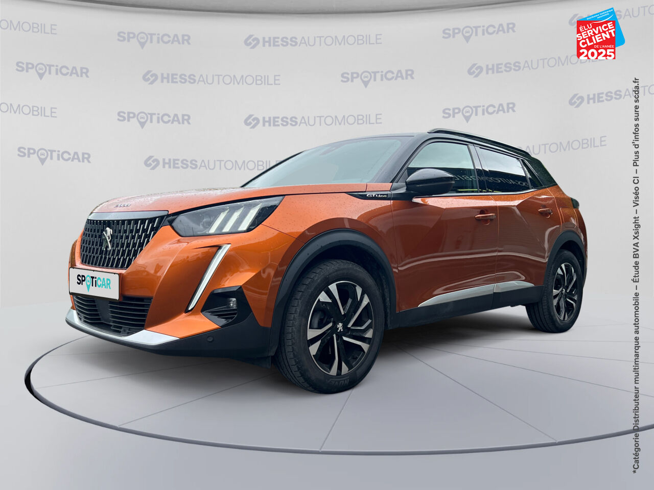Véhicule d'occasion PEUGEOT 2008 1.2 PURETECH 130CH S/S GT LINE 124G GPS CAMERA CARPLAY chez Opel Metz