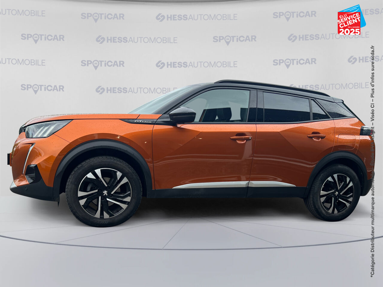 Véhicule d'occasion PEUGEOT 2008 1.2 PURETECH 130CH S/S GT LINE 124G GPS CAMERA CARPLAY chez Opel Metz