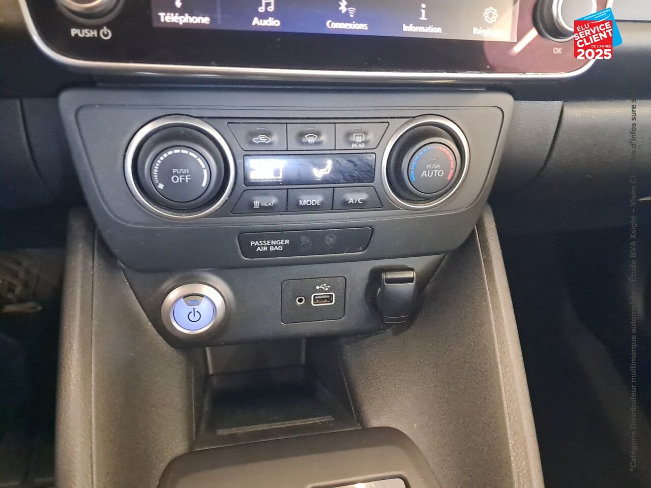 Véhicule d'occasion NISSAN LEAF 150CH 40KWH ACENTA 21.5 chez Nissan Belfort