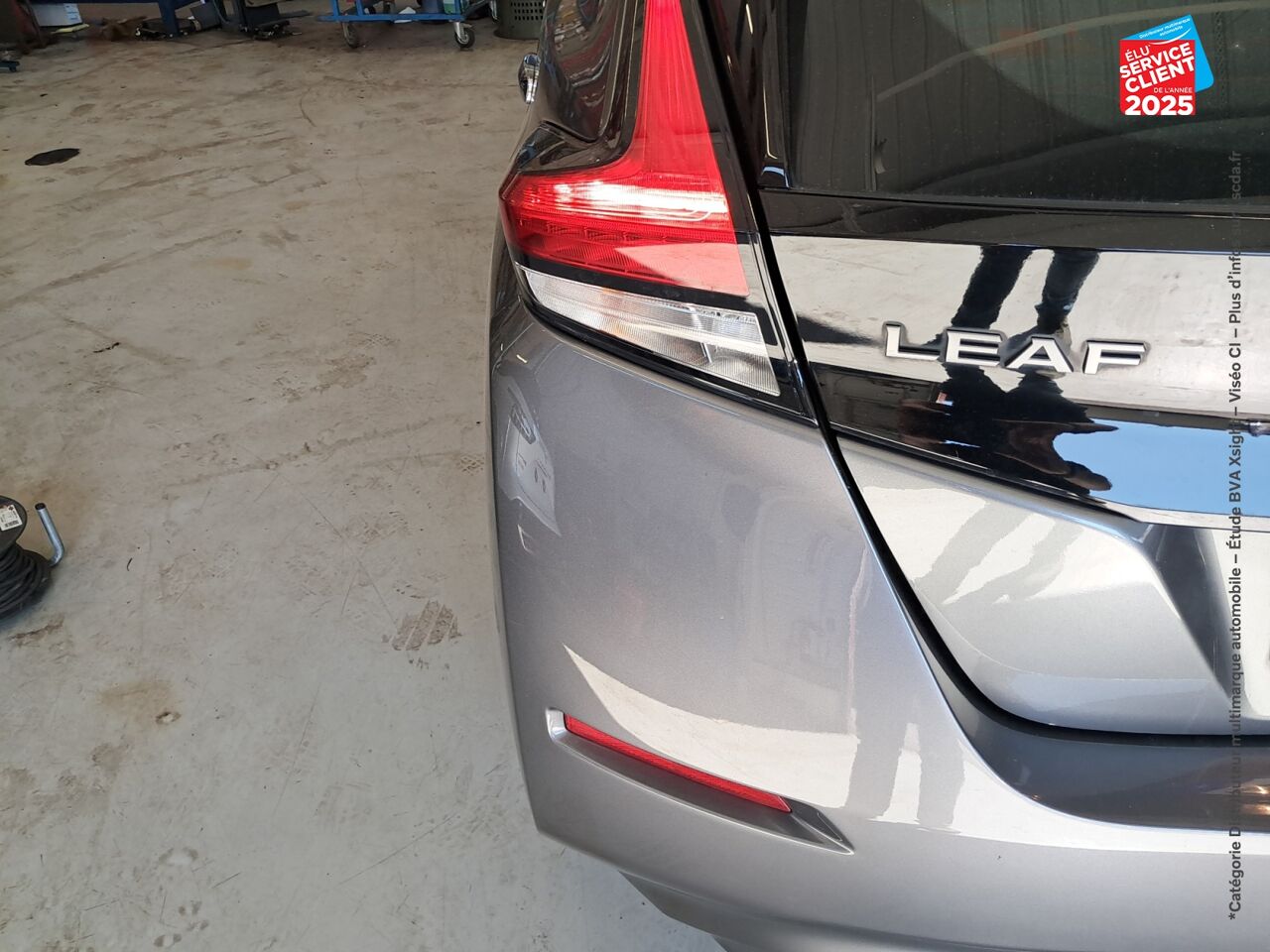 Véhicule d'occasion NISSAN LEAF 150CH 40KWH ACENTA 21.5 chez Nissan Belfort