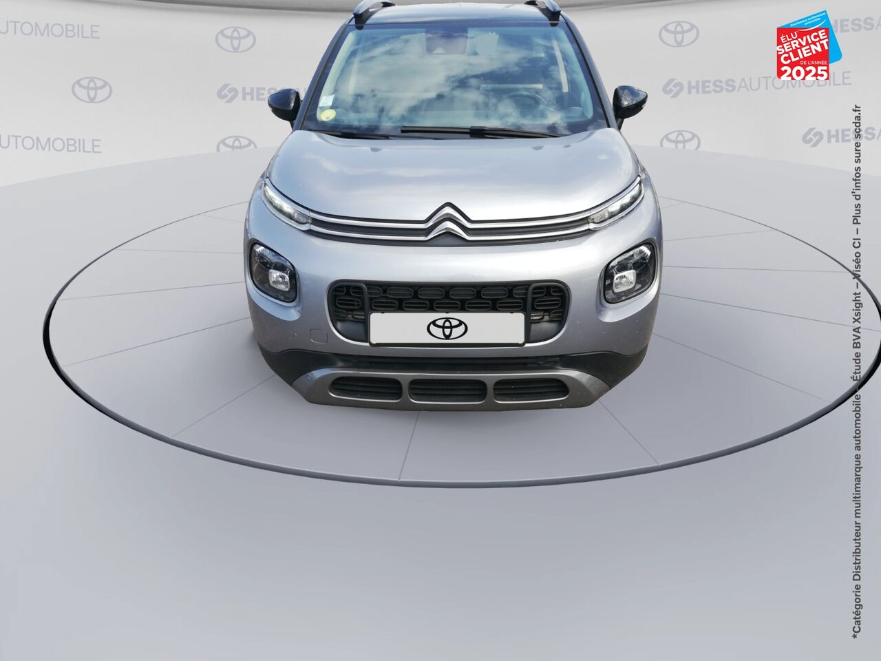 Véhicule d'occasion CITROEN C3 AIRCROSS BLUEHDI 110CH SS FEEL PACK chez Toyota Thionville