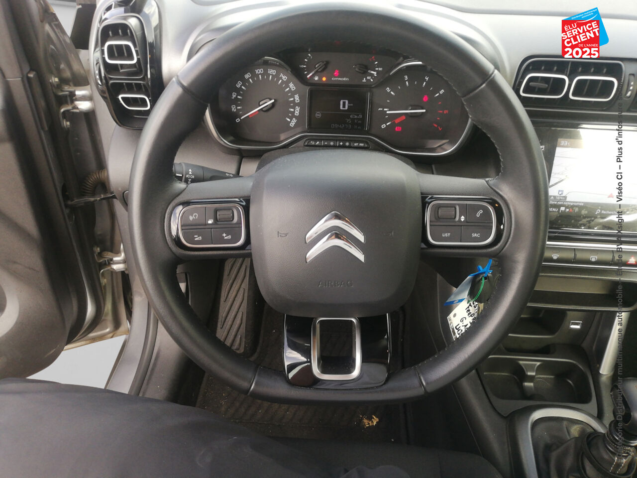 Véhicule d'occasion CITROEN C3 AIRCROSS BLUEHDI 110CH SS FEEL PACK chez Toyota Thionville