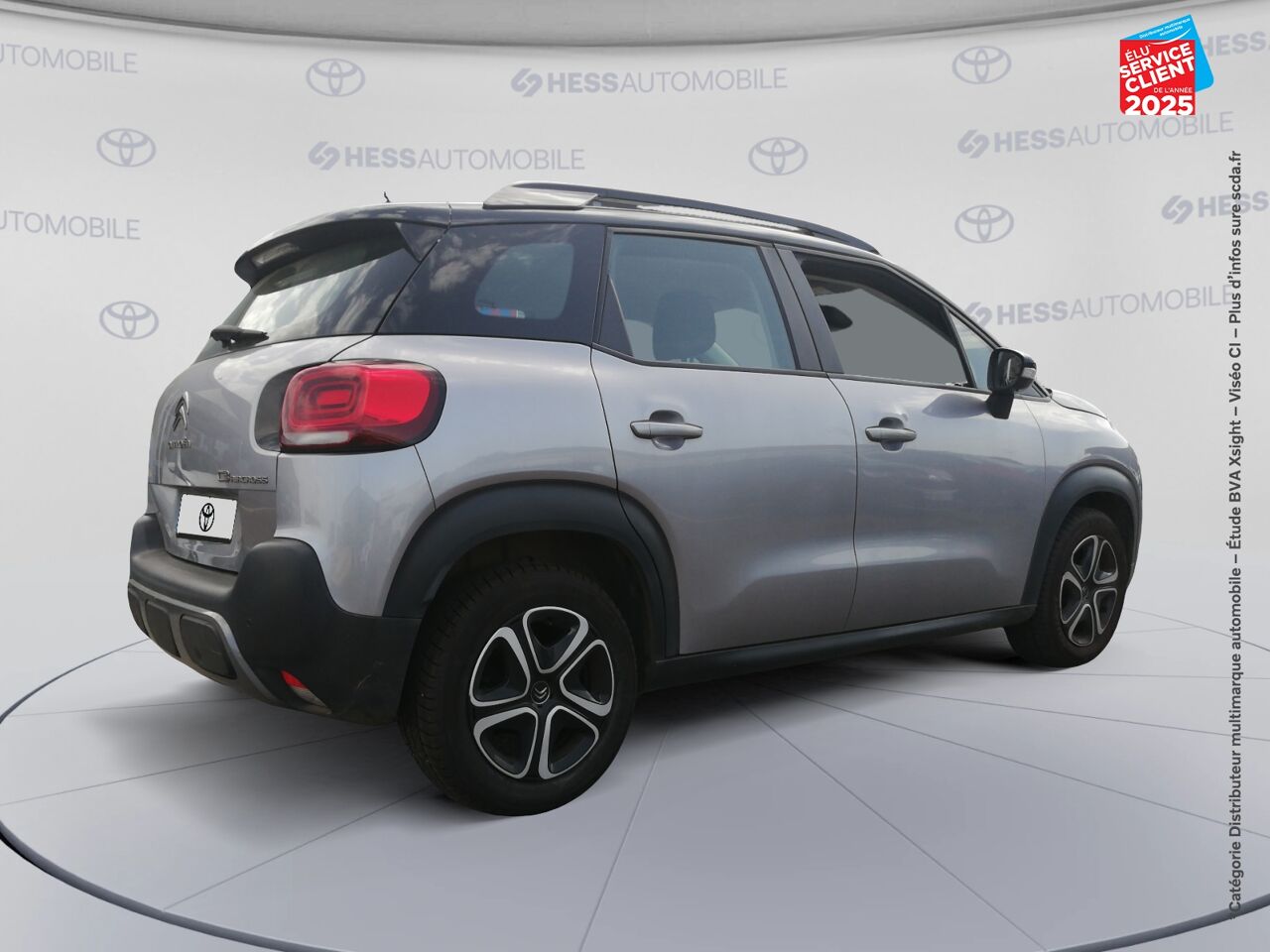 Véhicule d'occasion CITROEN C3 AIRCROSS BLUEHDI 110CH SS FEEL PACK chez Toyota Thionville