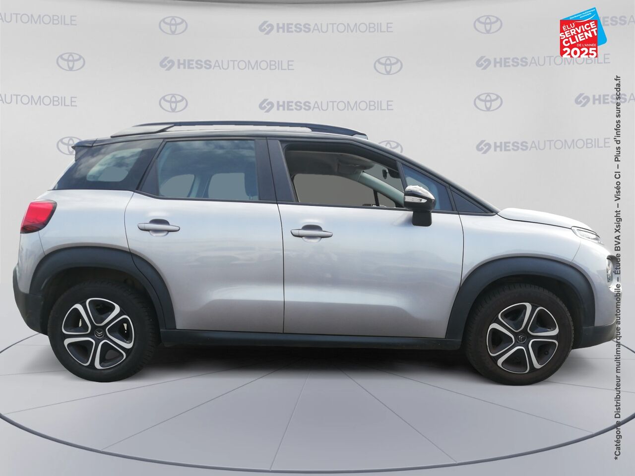 Véhicule d'occasion CITROEN C3 AIRCROSS BLUEHDI 110CH SS FEEL PACK chez Toyota Thionville