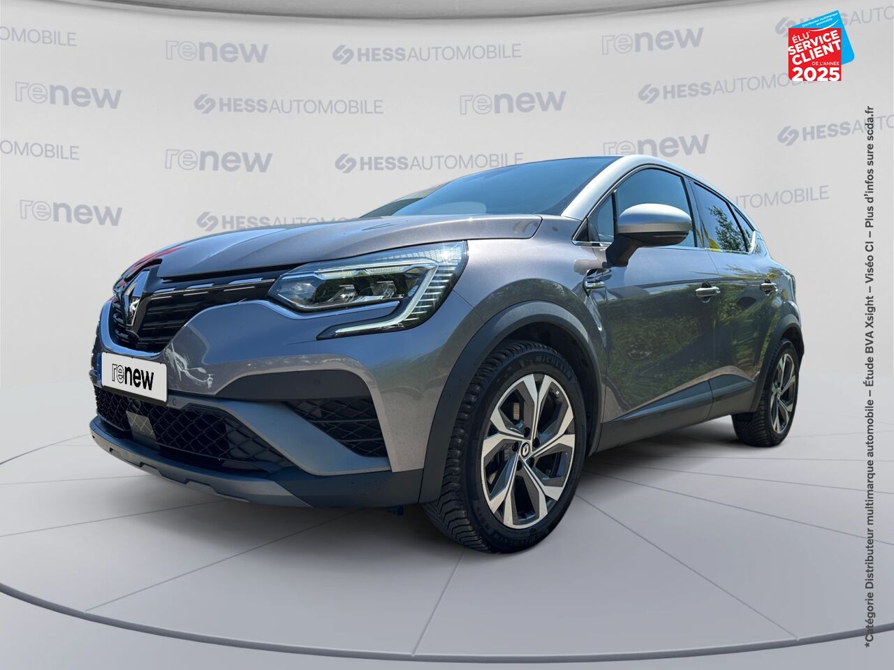 Véhicule d'occasion RENAULT CAPTUR 1.6 E-TECH HYBRIDE 145CH RS LINE CAMERA GPS chez Toyota Thionville