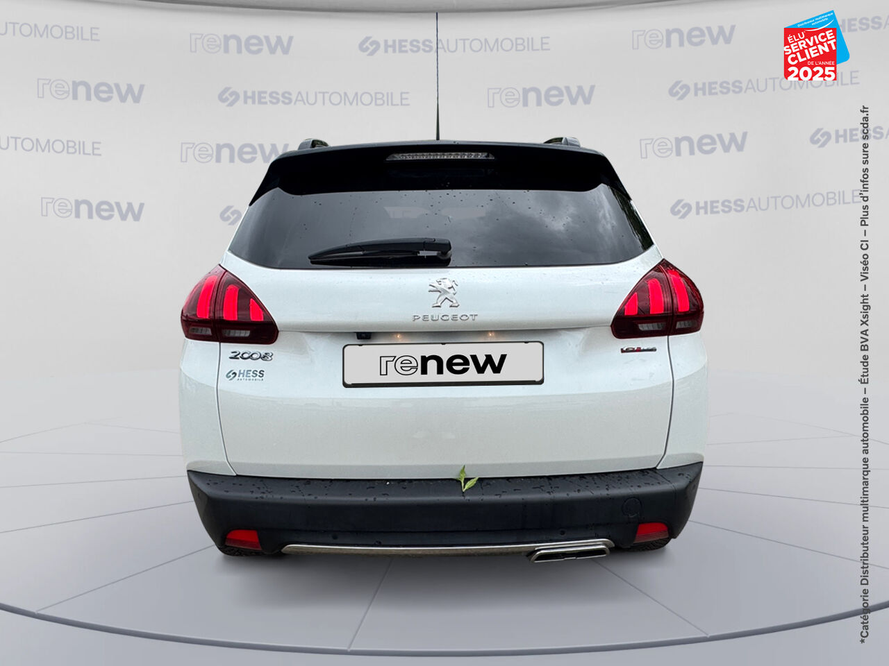 Véhicule d'occasion PEUGEOT 2008 1.2 PURETECH 110CH GT LINE S/S EAT6 CAMERA GPS chez Hyundai Reims