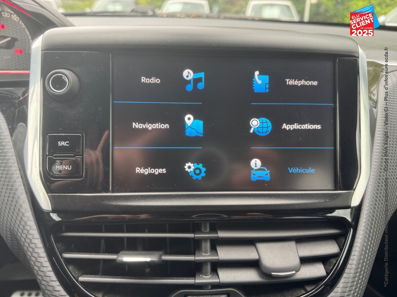Véhicule d'occasion PEUGEOT 2008 1.2 PURETECH 110CH GT LINE S/S EAT6 CAMERA GPS chez Hyundai Reims
