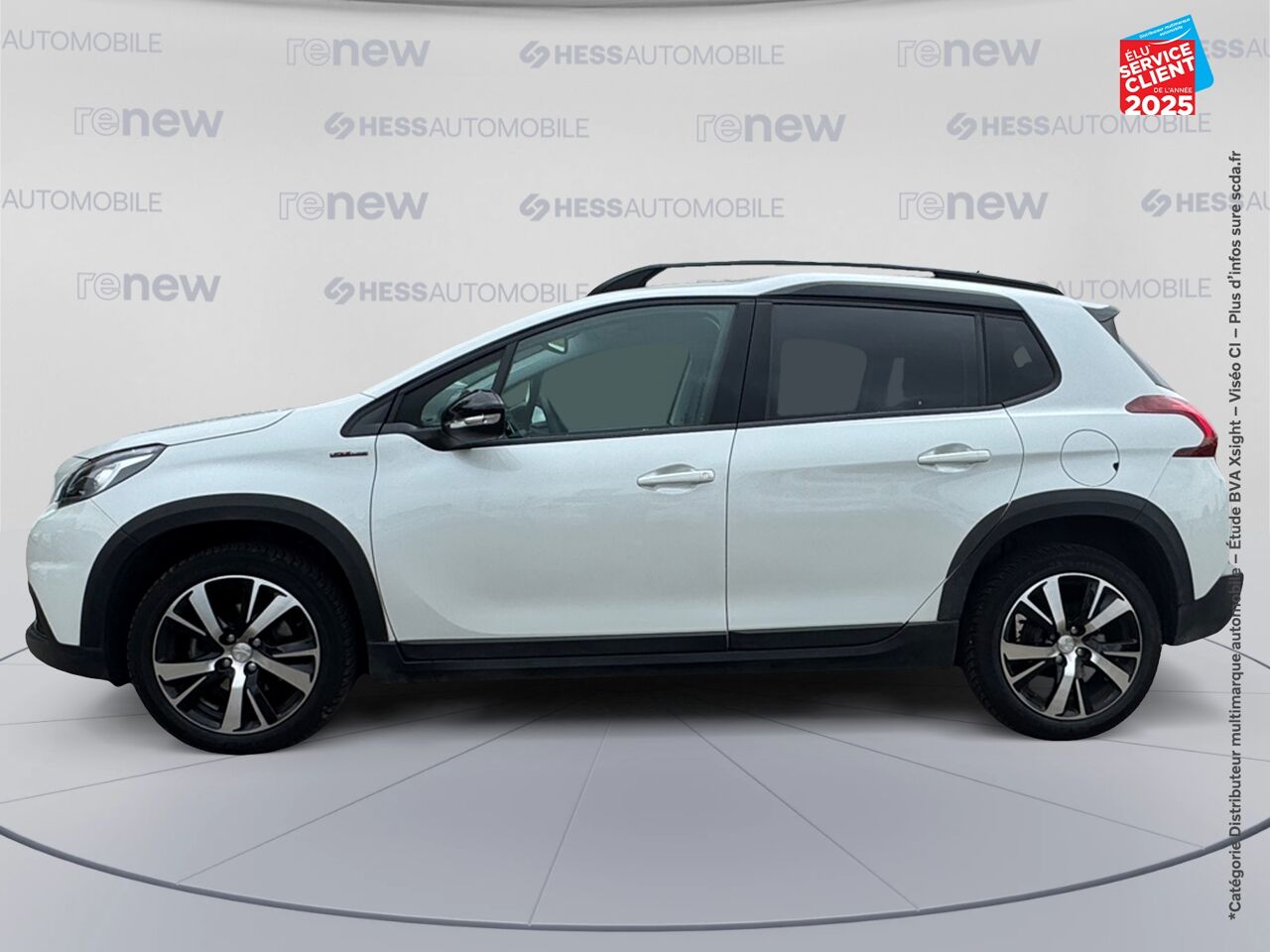Véhicule d'occasion PEUGEOT 2008 1.2 PURETECH 110CH GT LINE S/S EAT6 CAMERA GPS chez Hyundai Reims