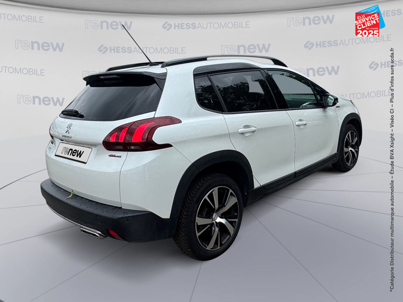 Véhicule d'occasion PEUGEOT 2008 1.2 PURETECH 110CH GT LINE S/S EAT6 CAMERA GPS chez Hyundai Reims