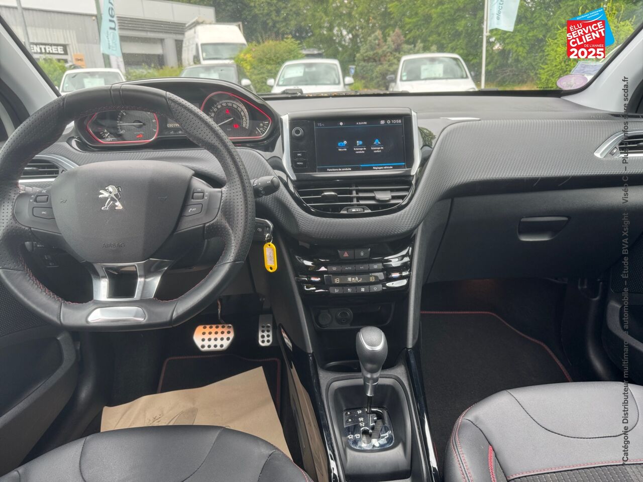 Véhicule d'occasion PEUGEOT 2008 1.2 PURETECH 110CH GT LINE S/S EAT6 CAMERA GPS chez Hyundai Reims