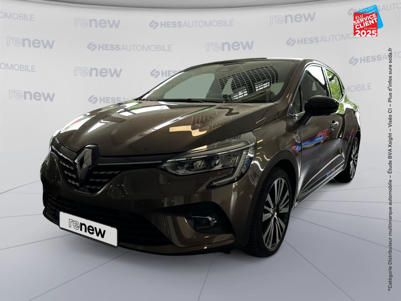 Véhicule d'occasion RENAULT CLIO 1.3 TCE 130CH FAP INITIALE PARIS EDC SIEGES CHAUF/CUIR GPS CAMERA BOSE chez Renault Sélestat