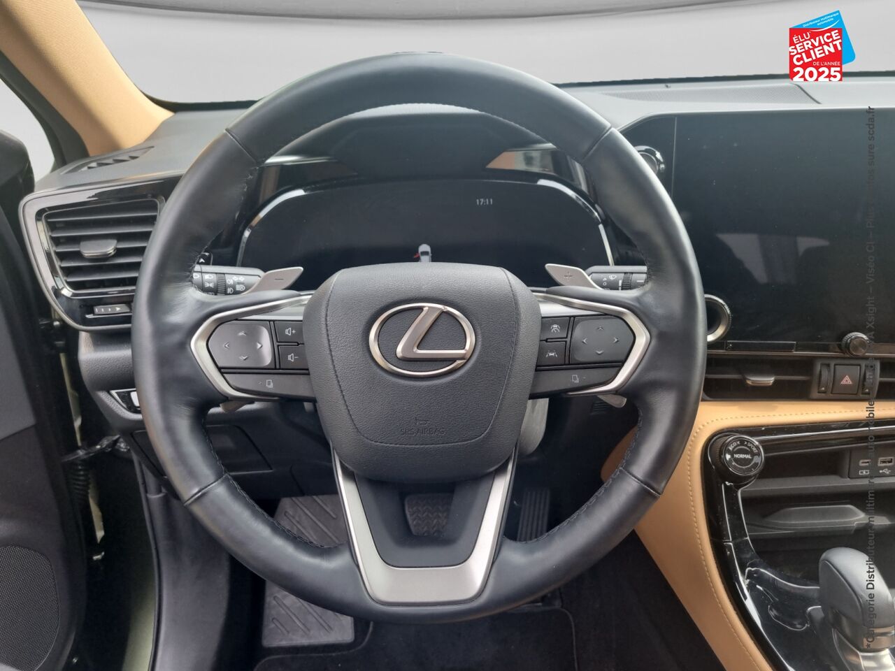 Véhicule d'occasion LEXUS NX 450H+ EXECUTIVE 4WD MY24 TOUVRANT SIEGES CHAUF/VENTIL/CUIR VOLANT CHAUF GPS chez Lexus Strasbourg