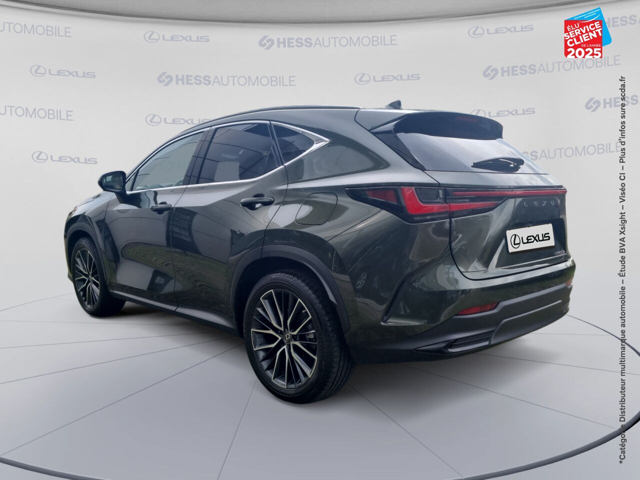 Véhicule d'occasion LEXUS NX 450H+ EXECUTIVE 4WD MY24 TOUVRANT SIEGES CHAUF/VENTIL/CUIR VOLANT CHAUF GPS chez Lexus Strasbourg