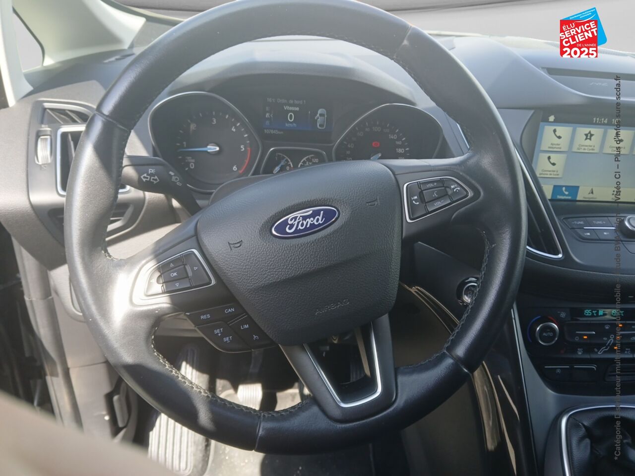 Véhicule d'occasion FORD C-MAX 1.5 TDCI 120CH STOPSTART TITANIUM chez Renault Colmar