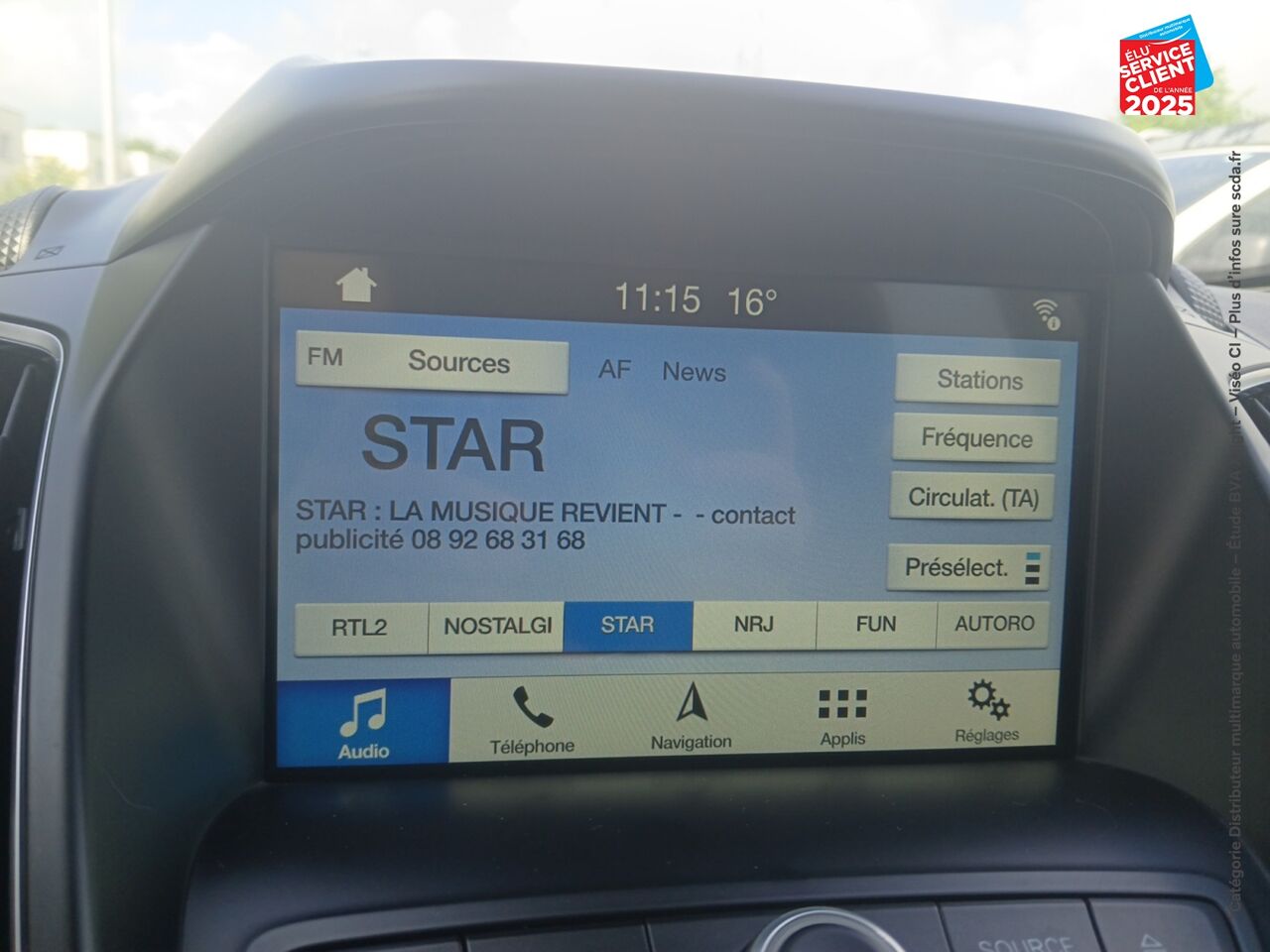 Véhicule d'occasion FORD C-MAX 1.5 TDCI 120CH STOPSTART TITANIUM chez Renault Colmar