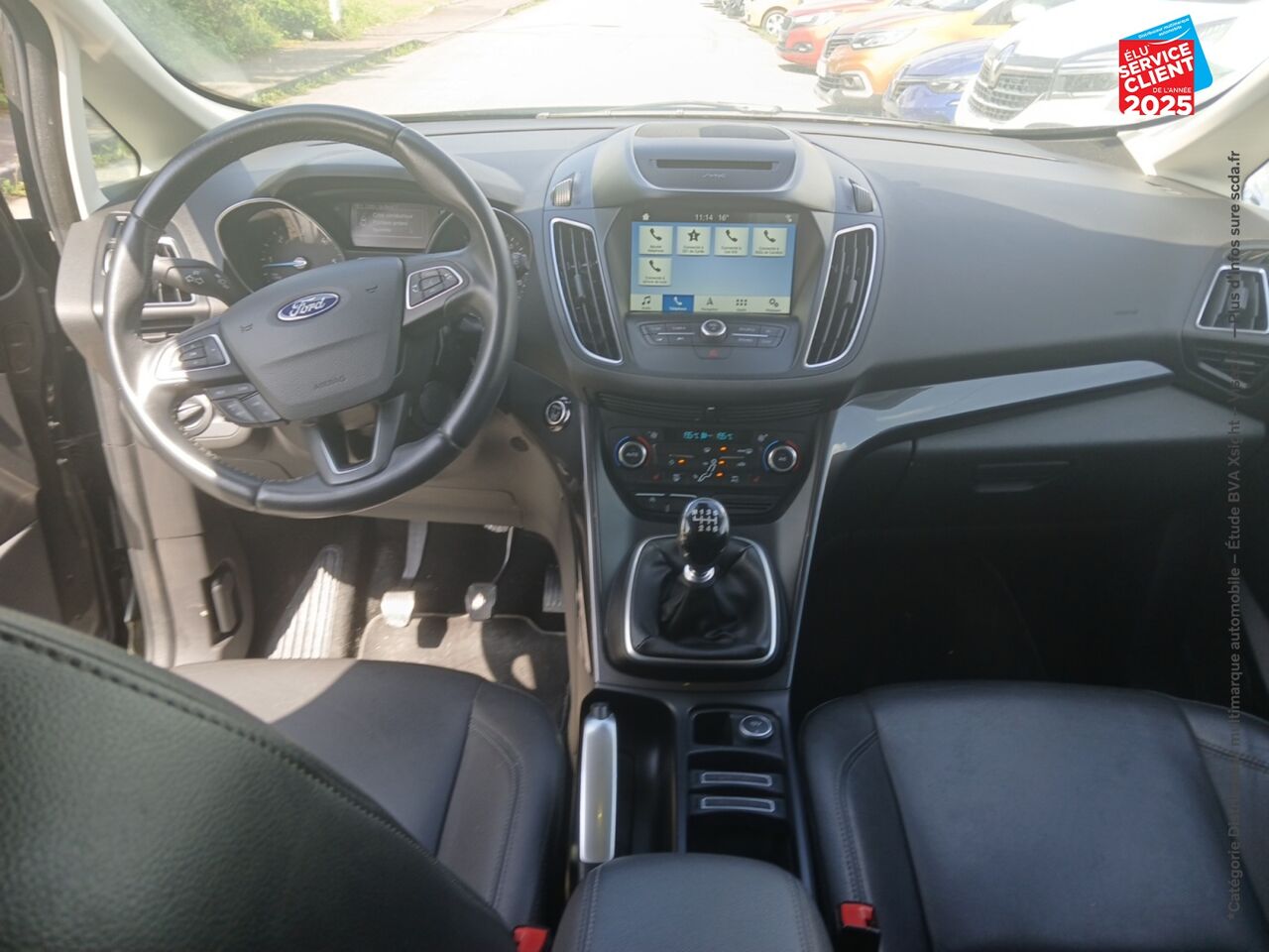 Véhicule d'occasion FORD C-MAX 1.5 TDCI 120CH STOPSTART TITANIUM chez Renault Colmar