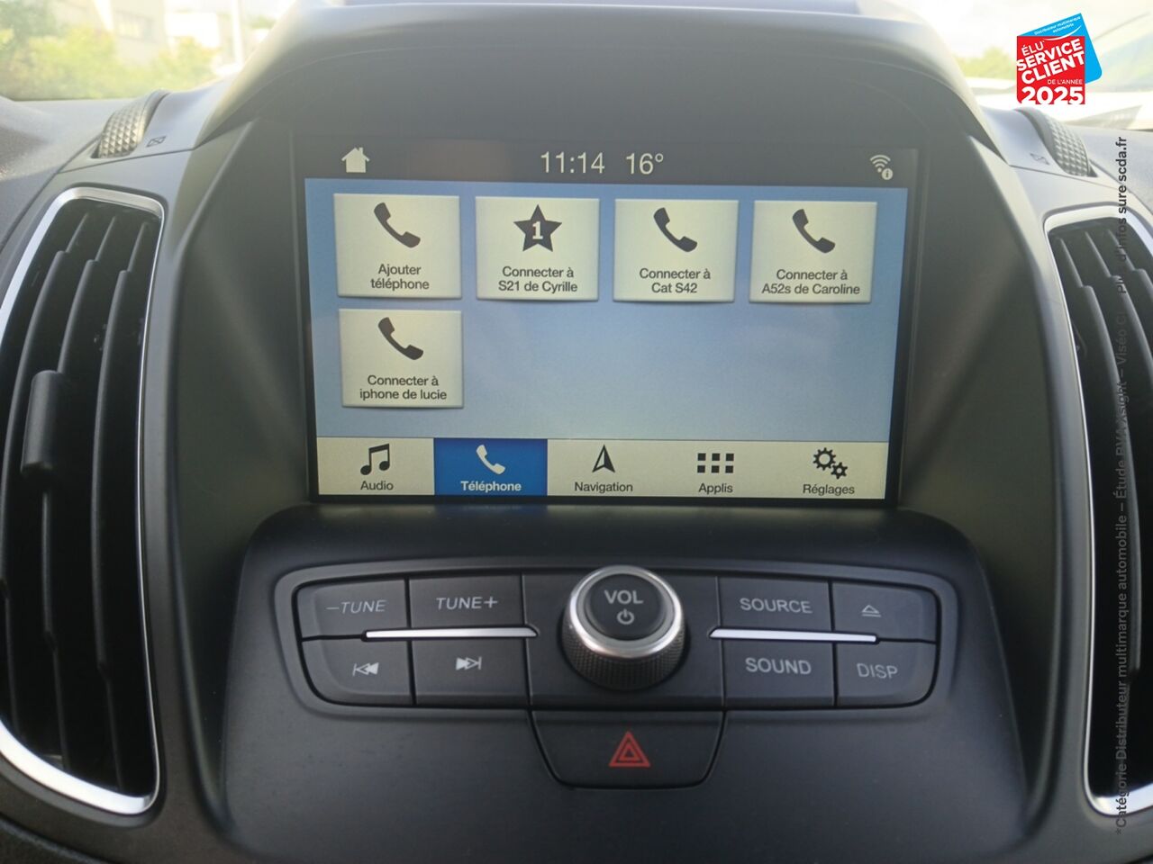 Véhicule d'occasion FORD C-MAX 1.5 TDCI 120CH STOPSTART TITANIUM chez Renault Colmar