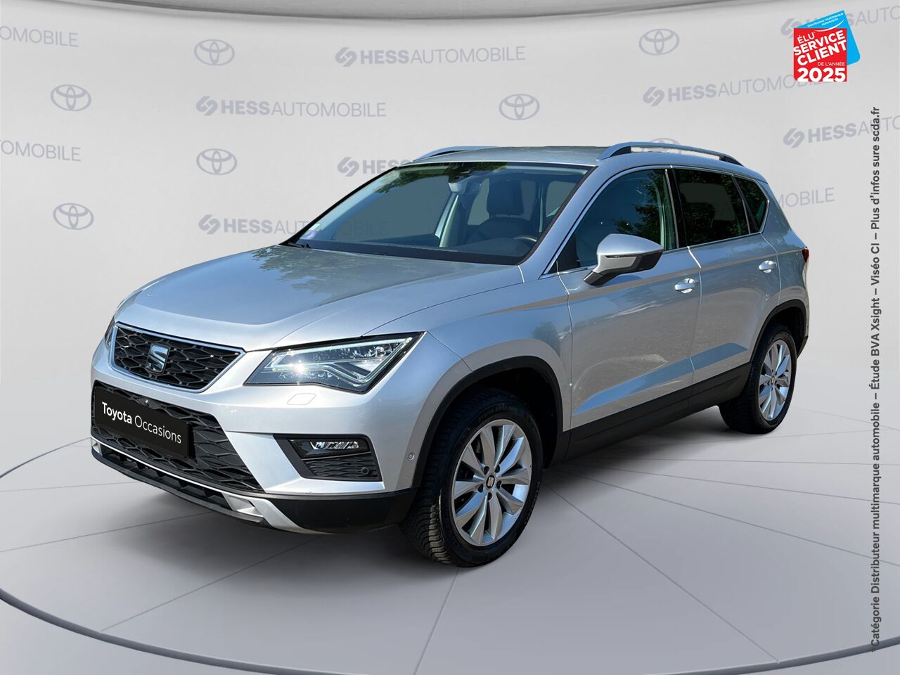 Véhicule d'occasion SEAT ATECA 1.4 ECOTSI 150CH ACT START/STOP STYLE DSG SIEGES CHAUF CAMERA chez Toyota Saint Dizier