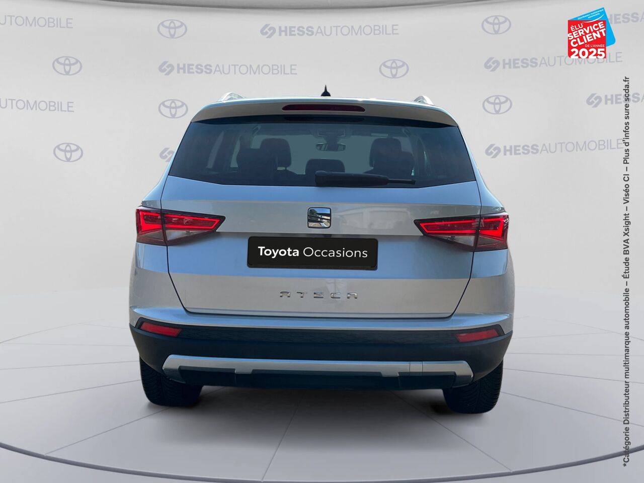 Véhicule d'occasion SEAT ATECA 1.4 ECOTSI 150CH ACT START/STOP STYLE DSG SIEGES CHAUF CAMERA chez Toyota Saint Dizier