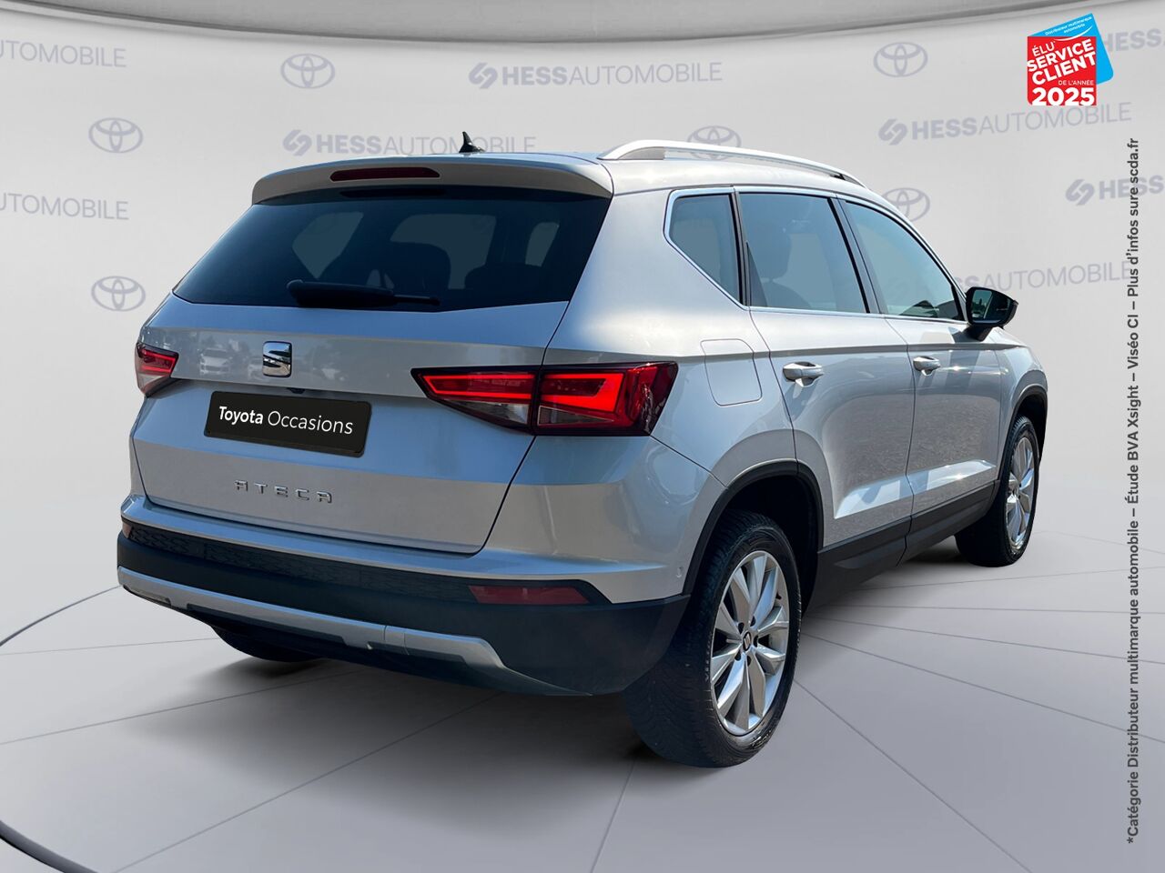 Véhicule d'occasion SEAT ATECA 1.4 ECOTSI 150CH ACT START/STOP STYLE DSG SIEGES CHAUF CAMERA chez Toyota Saint Dizier
