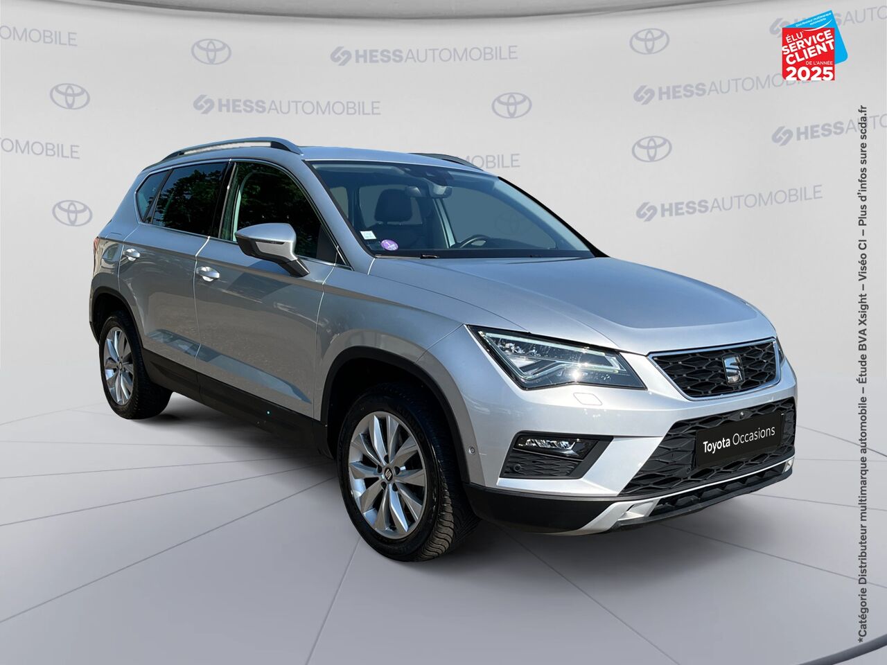Véhicule d'occasion SEAT ATECA 1.4 ECOTSI 150CH ACT START/STOP STYLE DSG SIEGES CHAUF CAMERA chez Toyota Saint Dizier
