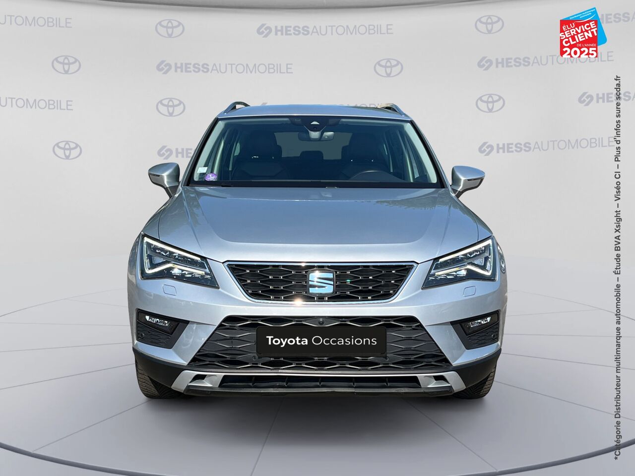 Véhicule d'occasion SEAT ATECA 1.4 ECOTSI 150CH ACT START/STOP STYLE DSG SIEGES CHAUF CAMERA chez Toyota Saint Dizier