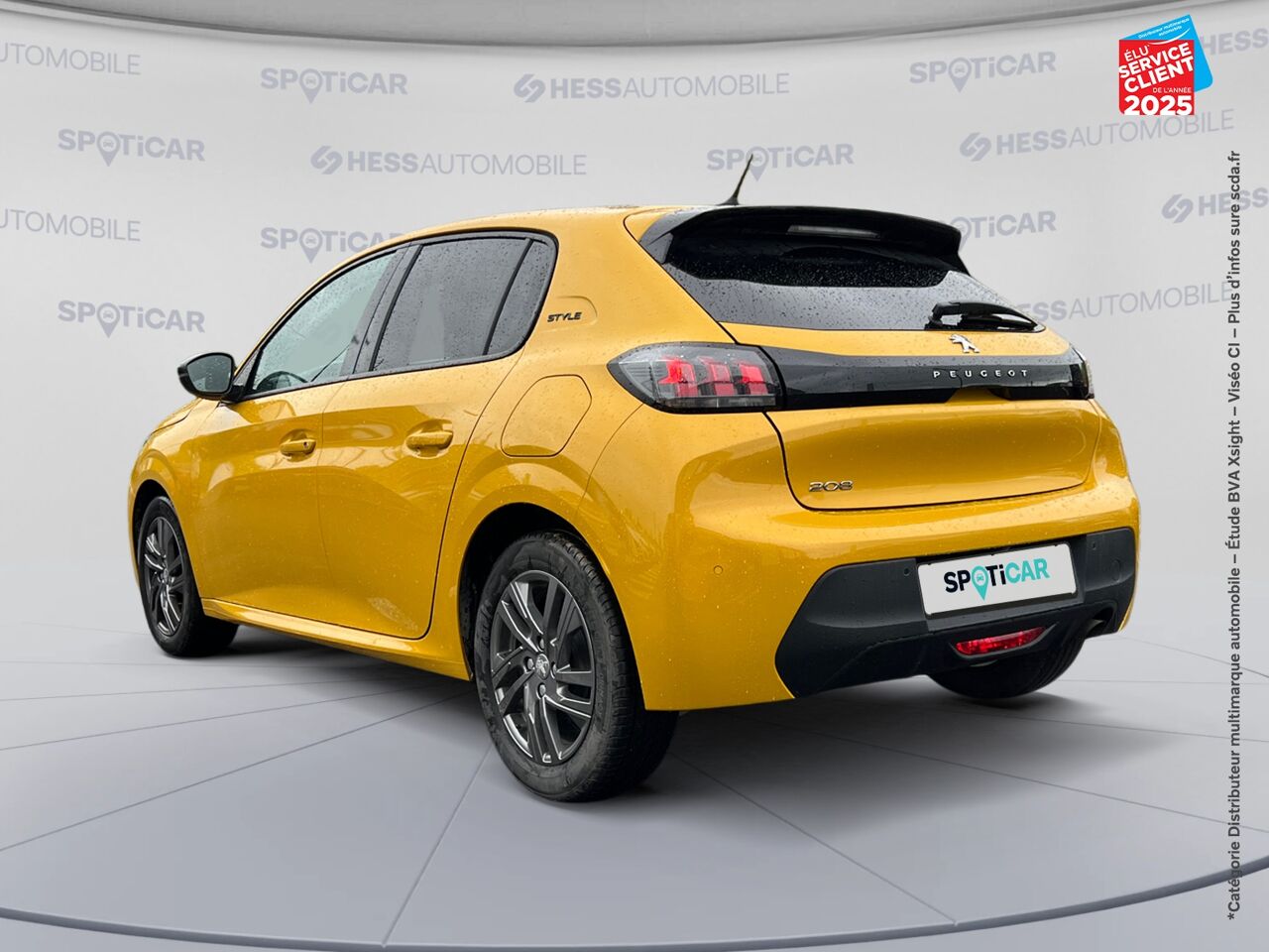 Véhicule d'occasion PEUGEOT 208 1.2 PURETECH 100CH S/S STYLE chez Renault Saint-Louis