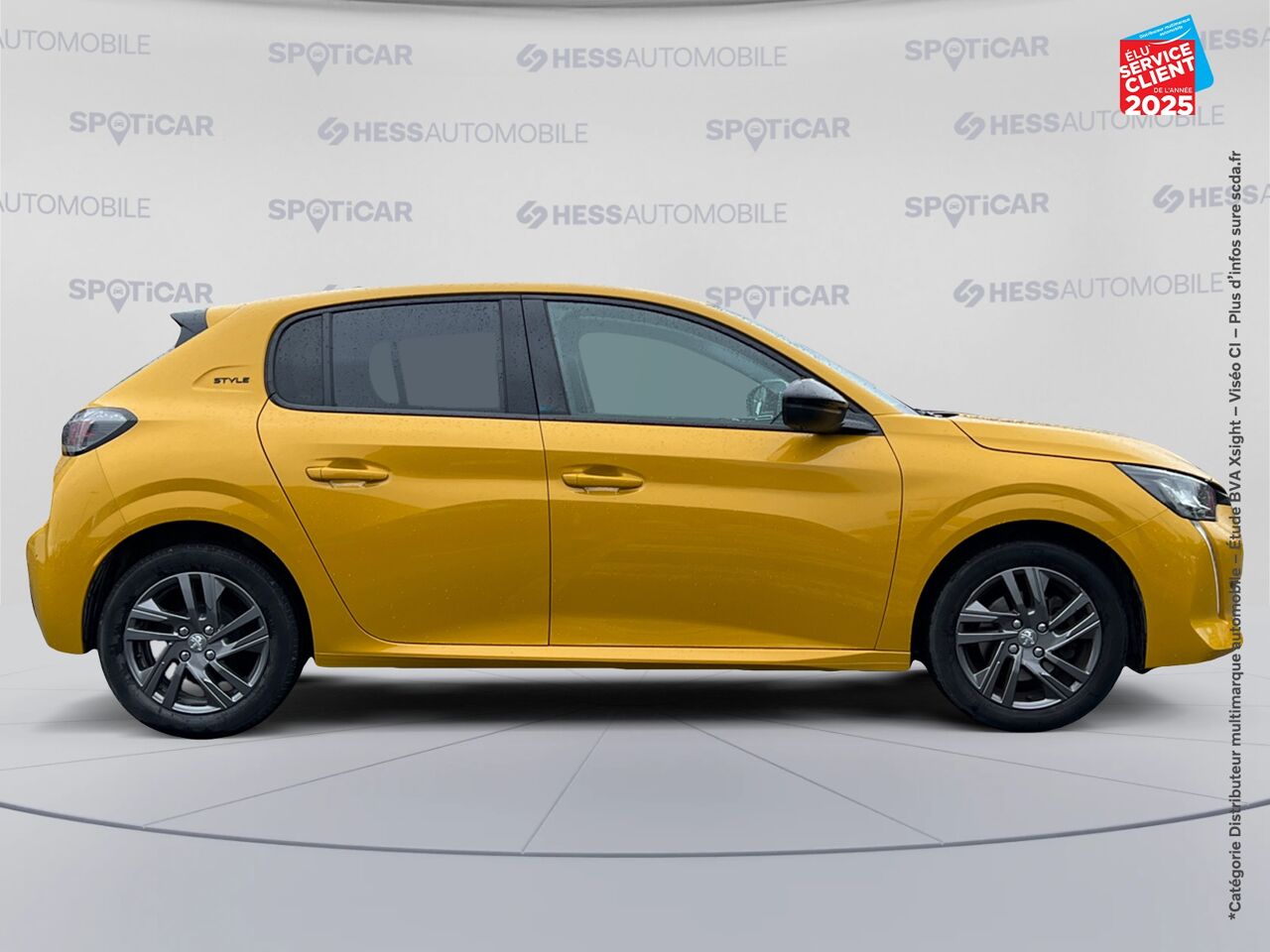 Véhicule d'occasion PEUGEOT 208 1.2 PURETECH 100CH S/S STYLE chez Renault Saint-Louis