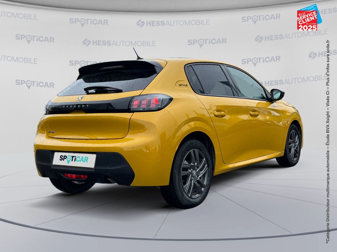 Véhicule d'occasion PEUGEOT 208 1.2 PURETECH 100CH S/S STYLE chez Renault Saint-Louis