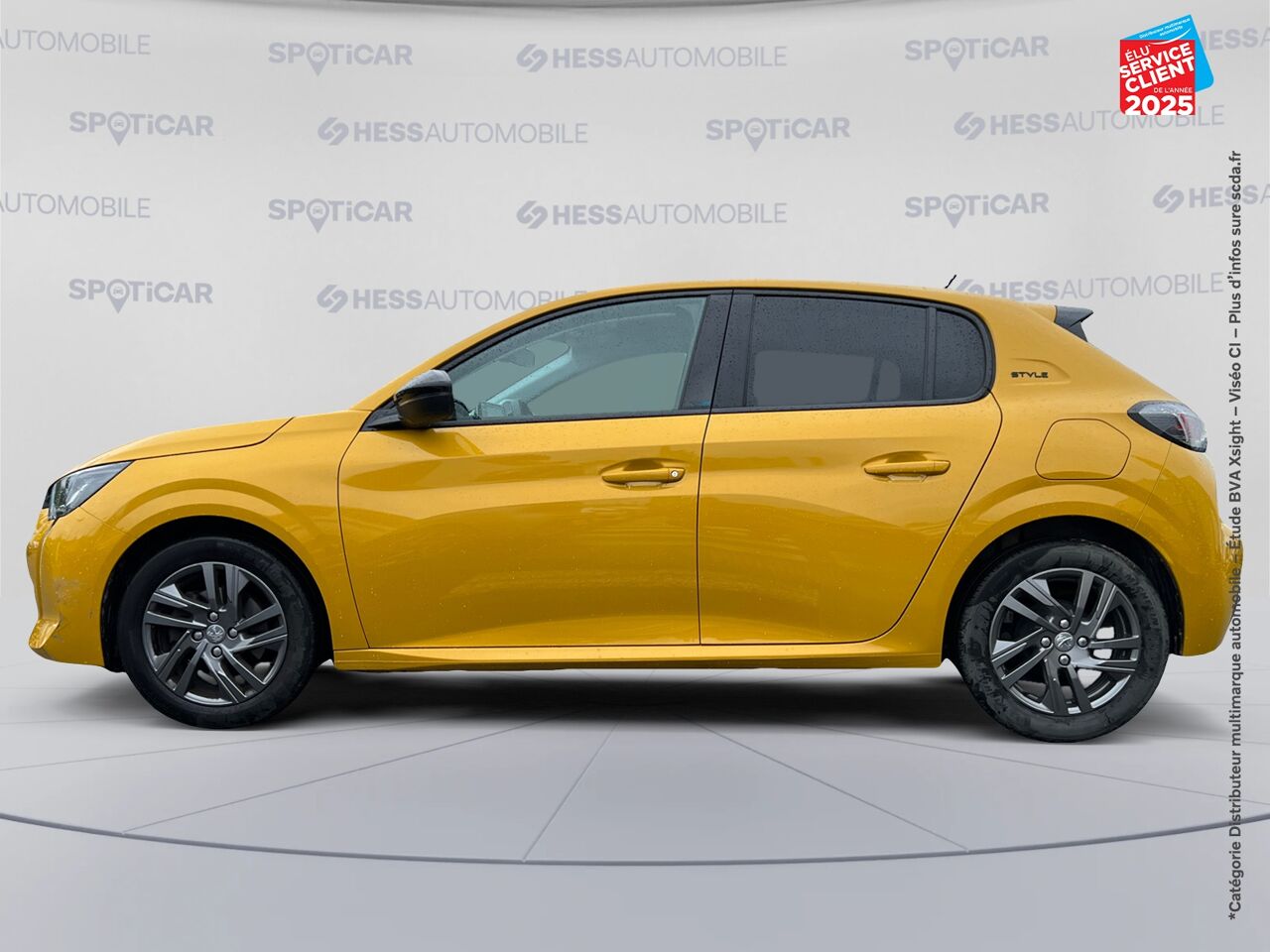 Véhicule d'occasion PEUGEOT 208 1.2 PURETECH 100CH S/S STYLE chez Renault Saint-Louis