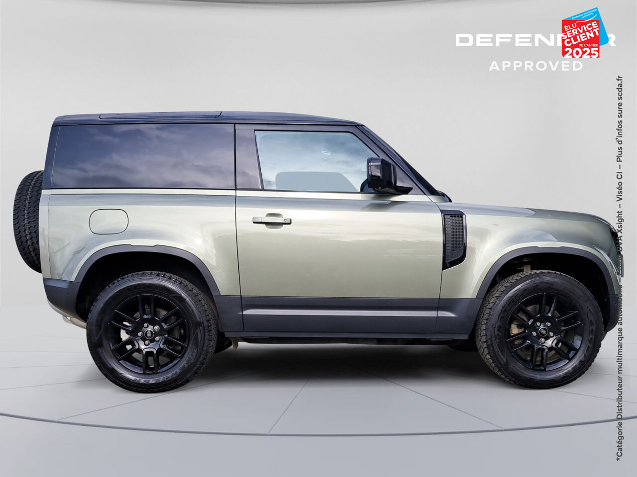 Véhicule d'occasion LAND-ROVER DEFENDER 90 3.0 D250 HARD TOP chez Toyota Thionville