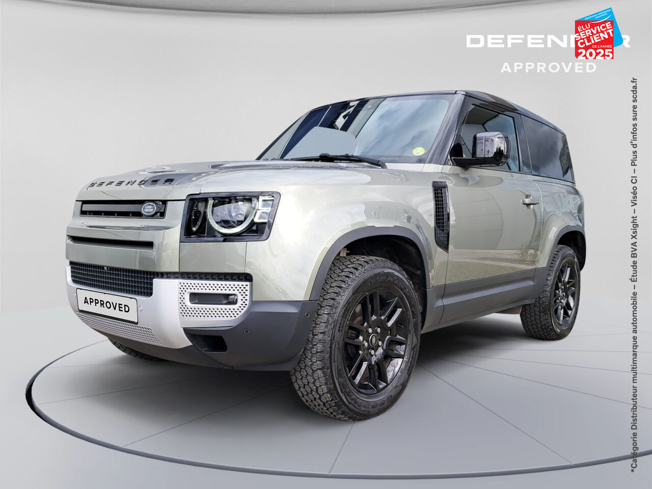 Véhicule d'occasion LAND-ROVER DEFENDER 90 3.0 D250 HARD TOP chez Toyota Thionville