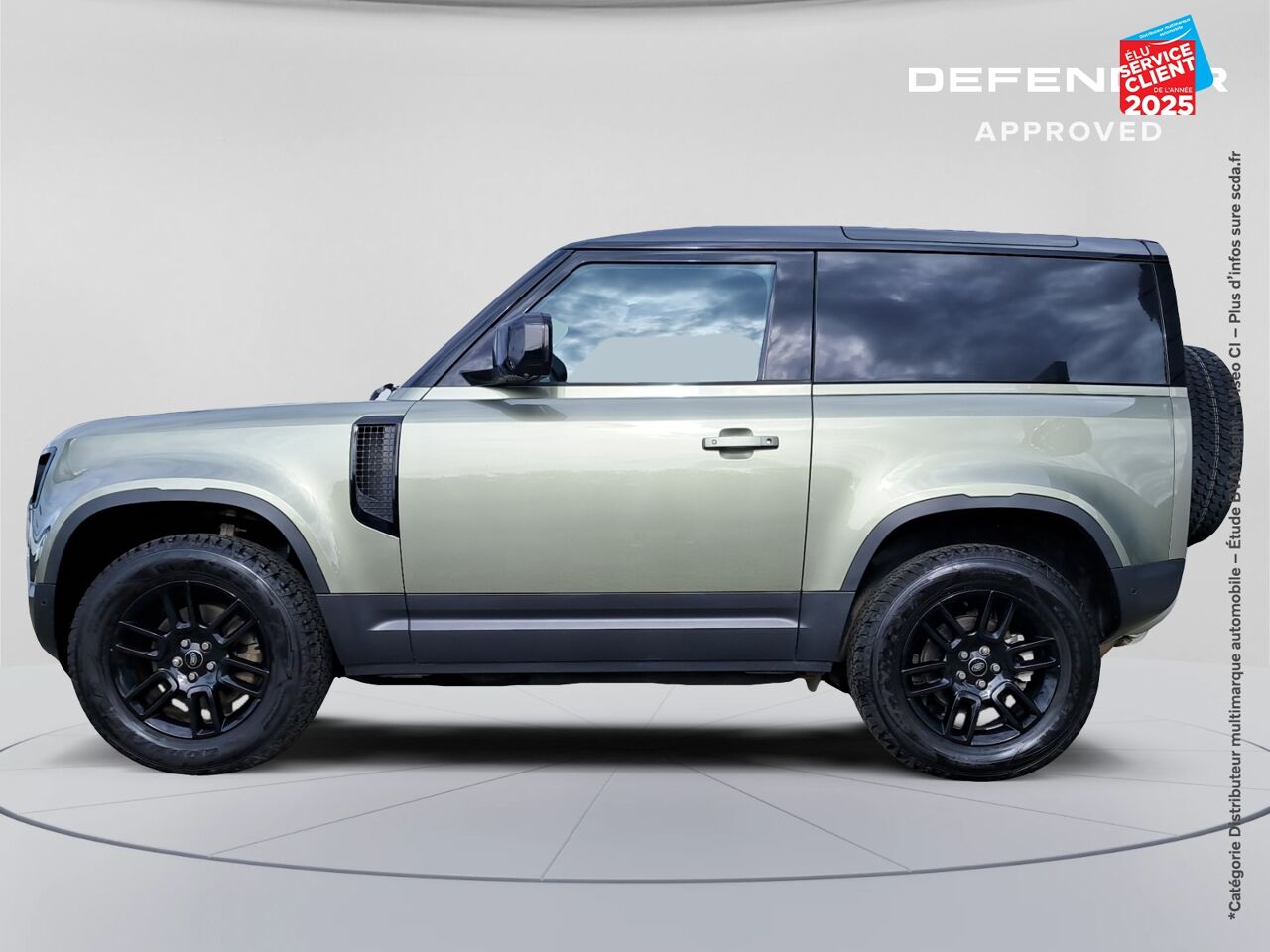 Véhicule d'occasion LAND-ROVER DEFENDER 90 3.0 D250 HARD TOP chez Toyota Thionville