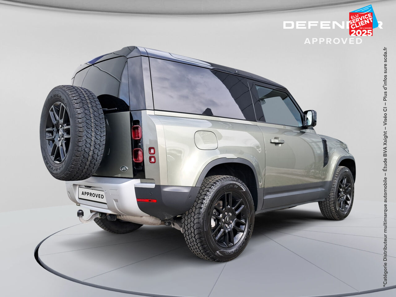 Véhicule d'occasion LAND-ROVER DEFENDER 90 3.0 D250 HARD TOP chez Toyota Thionville