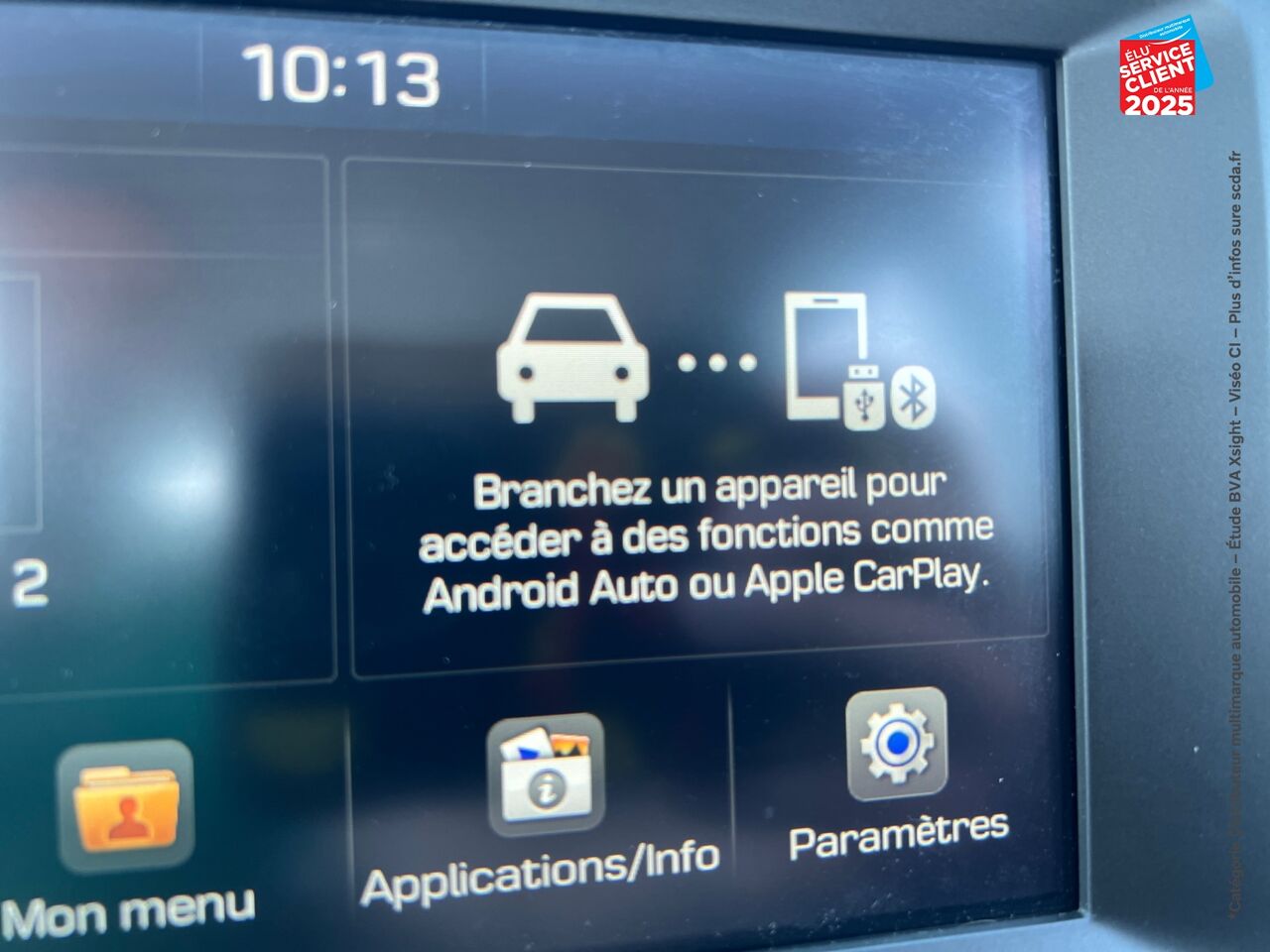 Véhicule d'occasion HYUNDAI KONA 1.0 T-GDI 120CH FAP INTUITIVE CAMERA CARPLAY chez Hyundai Epernay