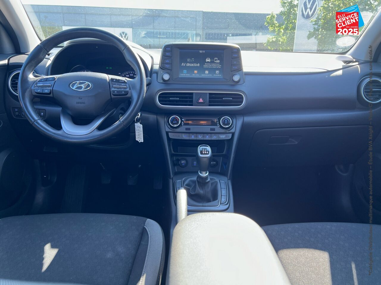 Véhicule d'occasion HYUNDAI KONA 1.0 T-GDI 120CH FAP INTUITIVE CAMERA CARPLAY chez Hyundai Epernay