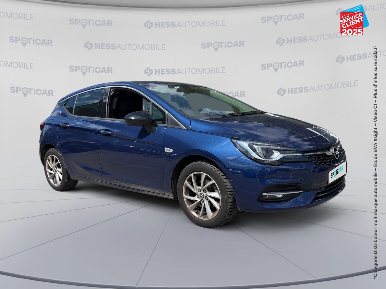 Véhicule d'occasion OPEL ASTRA 1.4 TURBO 145CH ELEGANCE BUSINESS CVT 8CV chez Hyundai Reims