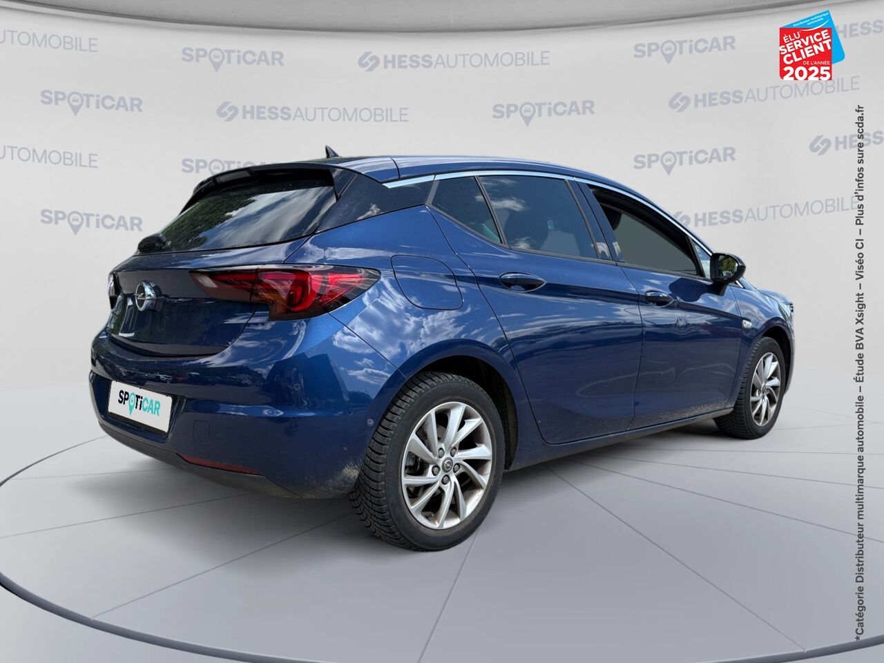 Véhicule d'occasion OPEL ASTRA 1.4 TURBO 145CH ELEGANCE BUSINESS CVT 8CV chez Hyundai Reims