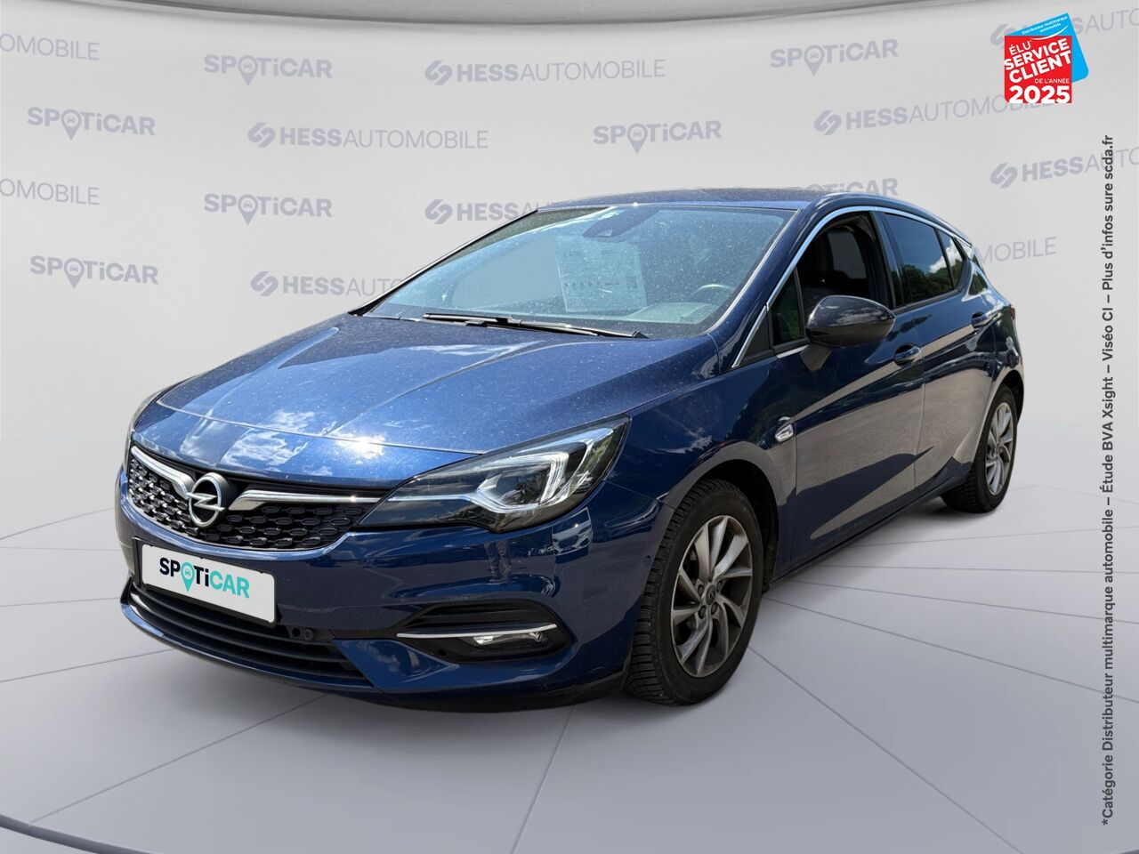 Véhicule d'occasion OPEL ASTRA 1.4 TURBO 145CH ELEGANCE BUSINESS CVT 8CV chez Hyundai Reims