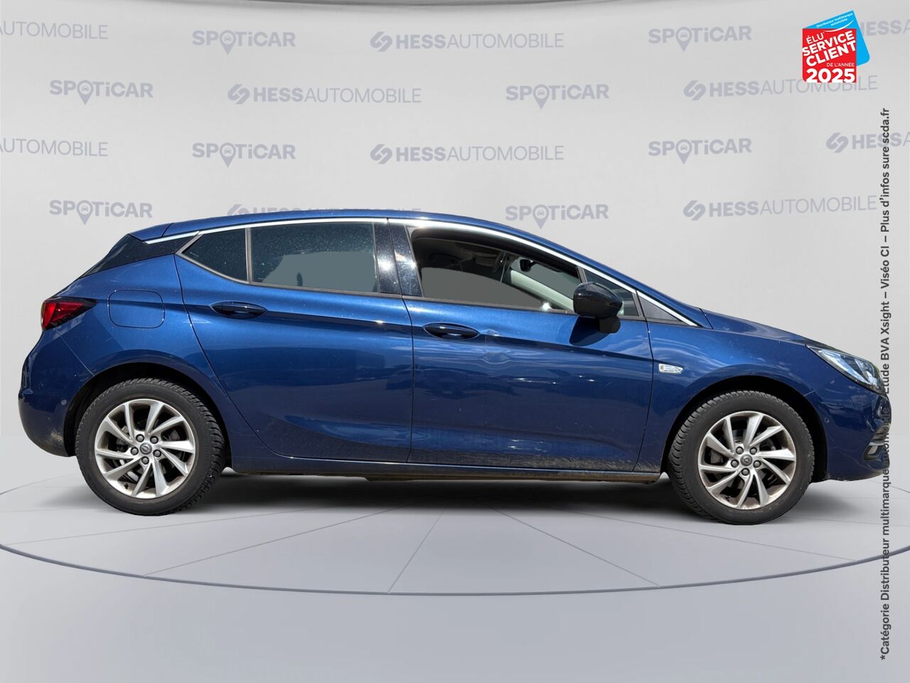 Véhicule d'occasion OPEL ASTRA 1.4 TURBO 145CH ELEGANCE BUSINESS CVT 8CV chez Hyundai Reims