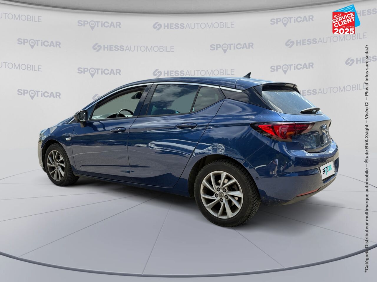 Véhicule d'occasion OPEL ASTRA 1.4 TURBO 145CH ELEGANCE BUSINESS CVT 8CV chez Hyundai Reims