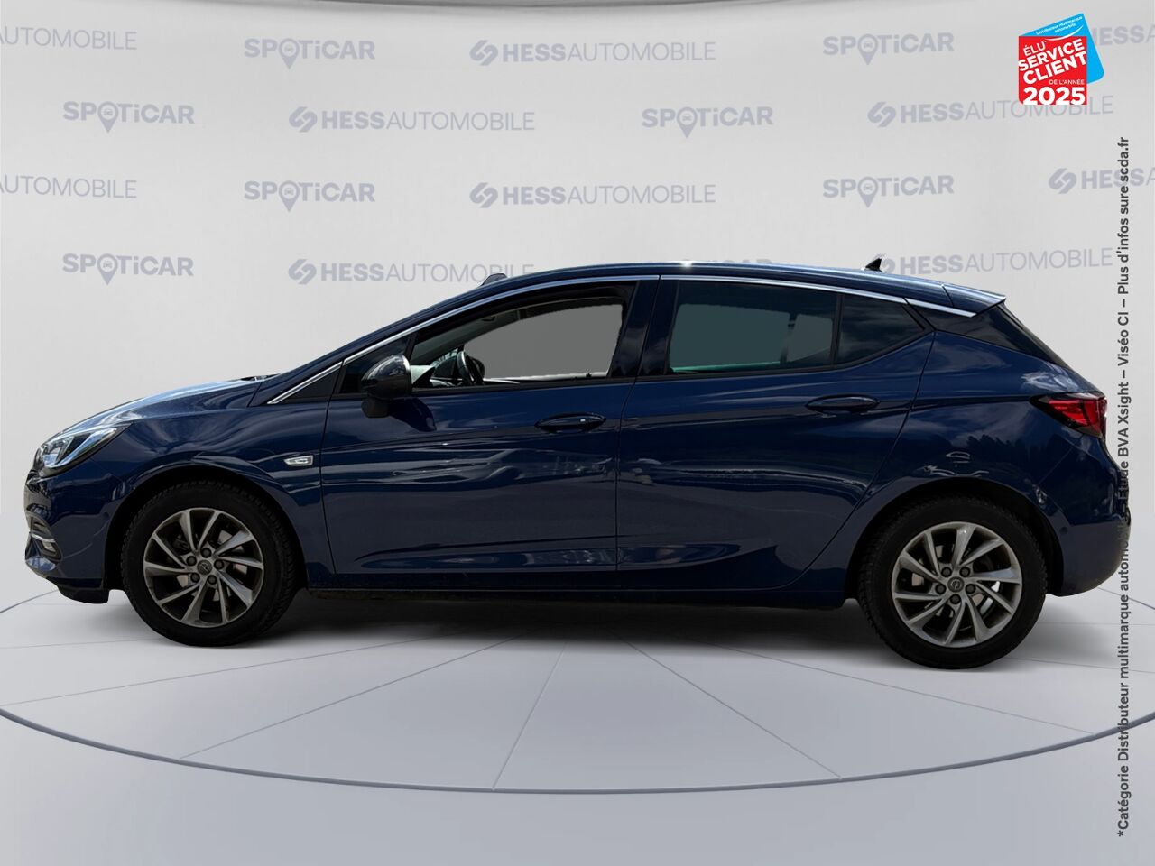 Véhicule d'occasion OPEL ASTRA 1.4 TURBO 145CH ELEGANCE BUSINESS CVT 8CV chez Hyundai Reims